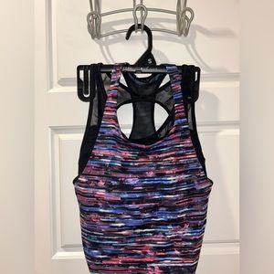 Lulu Lemon Crop Workout Top with Bra